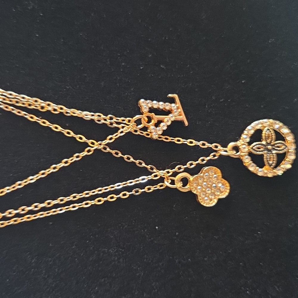 Triple Charm Necklace